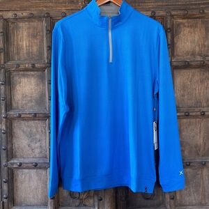 Kenneth Cole Gold Zip Pullover, Large